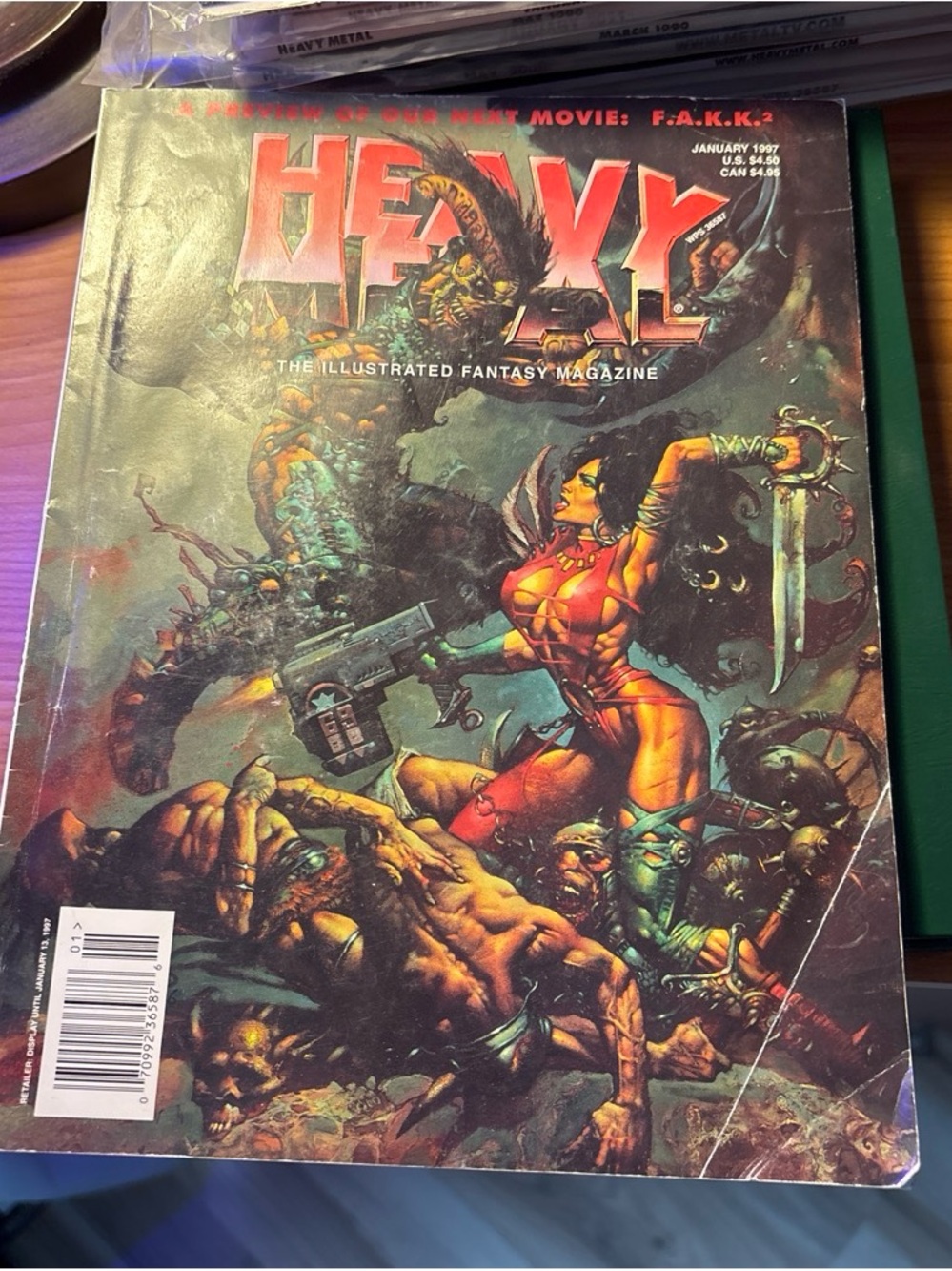 Heavy Metal magazine issue 1000! Rare! Collectible!!
